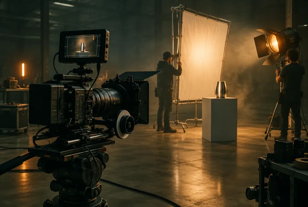 Concept visualization of direction & production for a professional film production.